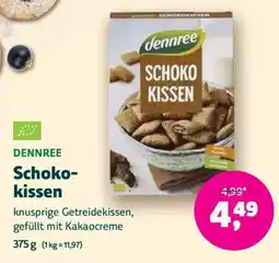 Biomarkt DENNREE Schokokissen Angebot
