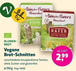 Biomarkt BLUMENBROT Vegane Brot-Schnitten Angebot