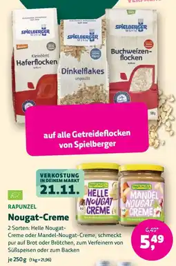 Biomarkt RAPUNZEL Nougat-Creme Angebot