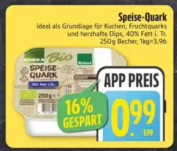 Edeka Speise-Quark Angebot