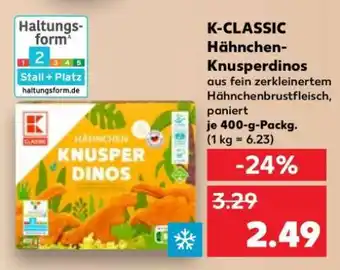 Kaufland K-CLASSIC Hähnchen-Knusperdinos Angebot