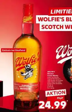 Kaufland WOLFIE'S Blended Scotch Whisky Angebot