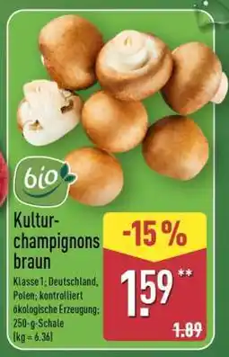 Aldi Nord Kultur- champignons braun Angebot