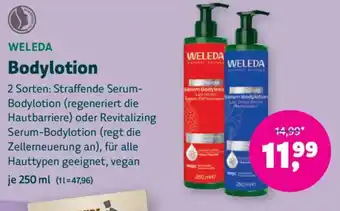 Biomarkt WELEDA Bodylotion Angebot
