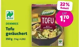 Biomarkt DENNREE Tofu geräuchert Angebot