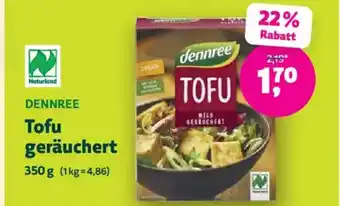 Biomarkt DENNREE Tofu geräuchert Angebot