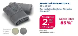 NETTO Kleine Wolke 2ER-SET GÄSTEHANDTUCH | 30 x 50 cm Angebot
