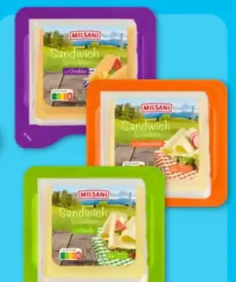 Aldi Nord Milsani Sandwich-Käsescheiben Angebot