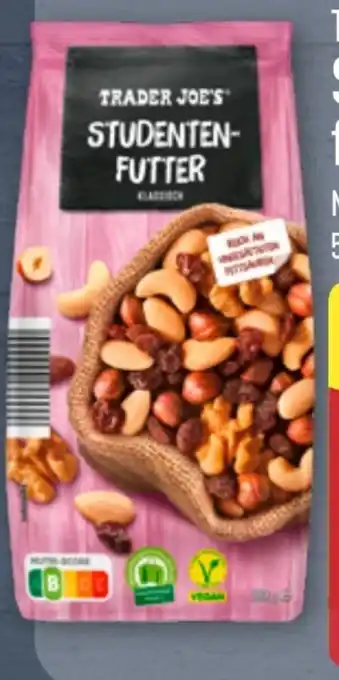 Aldi Nord Trader Joe's Studentenfutter Angebot