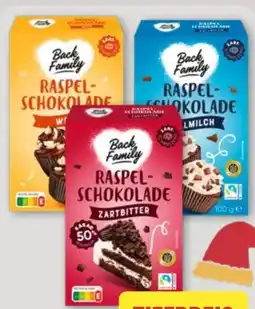 Aldi Nord Back Family Raspel Schokolade Angebot