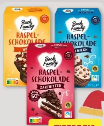 Aldi Nord Back Family Raspel Schokolade Angebot