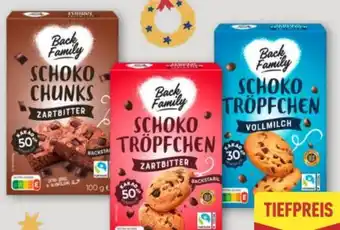 Aldi Nord Back Family Schoko Tröpfchen Angebot