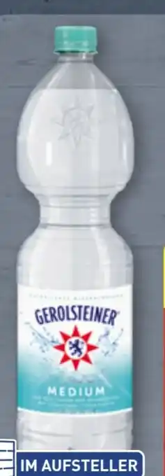 Aldi Nord Gerolsteiner Mineralwasser Medium Angebot