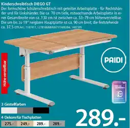 Zurbrüggen PAIDI Kinderschreibtisch DIEGO GT Angebot