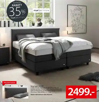 Zurbrüggen Boxspringbett MILANO Angebot