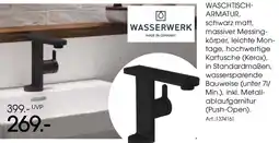 Zurbrüggen WASSERWERK Waschtischarmatur Angebot