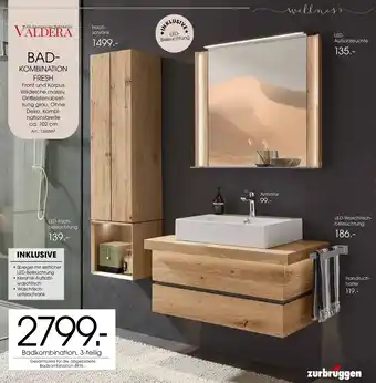 Zurbrüggen VALDERA Bad- kombination fresh Angebot
