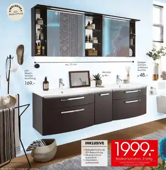 Zurbrüggen Badkombination, 3-teilig Angebot