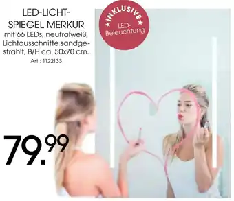 Zurbrüggen Led-lichtspiegel merkur Angebot