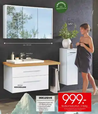 Zurbrüggen Badkombination, 3-teilig Angebot