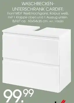 Zurbrüggen Waschbeckenunterschrank cardiff Angebot