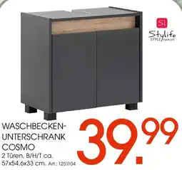 Zurbrüggen Stylife Waschbeckenunterschrank cosmo Angebot
