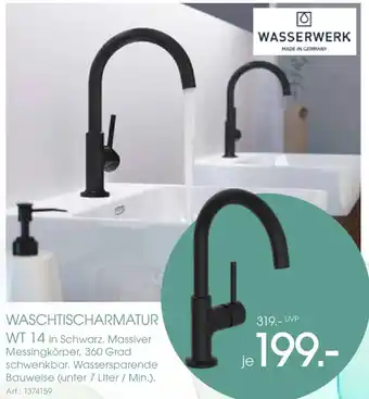 Zurbrüggen Waschtischarmatur WT 14 Angebot