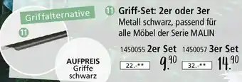 Zurbrüggen Griff-Set: 2er oder 3er Angebot