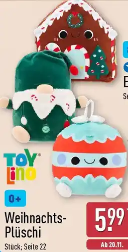 Aldi Nord ΤΟΥ Lino Weihnachts Plüschi Angebot