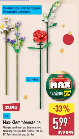 Aldi Nord Max-Klemmbausteine Angebot