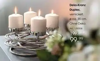 Zurbrüggen Deko-Kranz Duplex Angebot