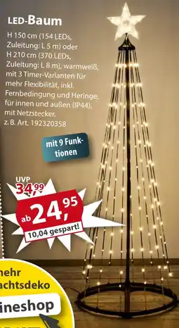 Sonderpreis Baumarkt LED-Baum Angebot
