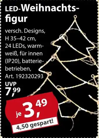 Sonderpreis Baumarkt LED-Weihnachtsfigur Angebot