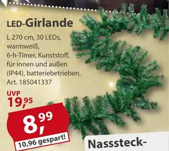 Sonderpreis Baumarkt LED-Girlande Angebot