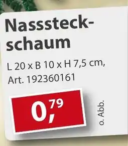 Sonderpreis Baumarkt Nasssteck- schaum Angebot