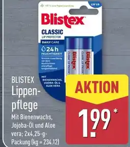 Aldi Nord Blistex classic lip protector Angebot