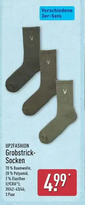 Aldi Nord Up2fashion grobstick-socken Angebot