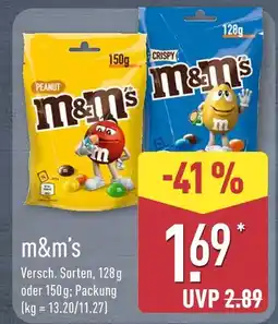 Aldi Nord M&m's peanut Angebot