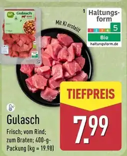 Aldi Nord Bio gulasch Angebot
