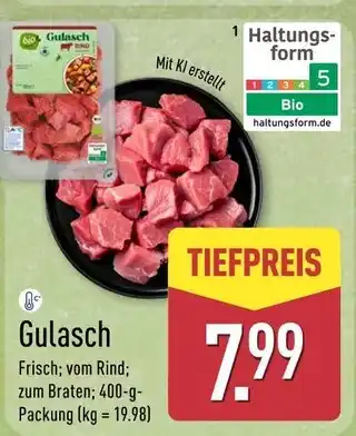 Aldi Nord Bio gulasch Angebot