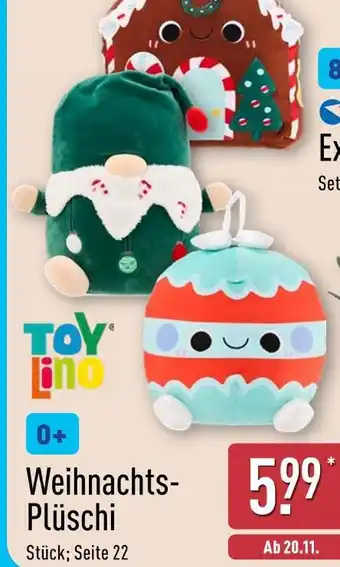Aldi Nord Toylino weihnachts-plüschi Angebot