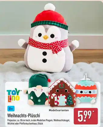 Aldi Nord Toylino weihnachts-plüschi pinguin Angebot