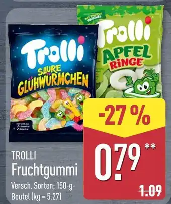 Aldi Nord Trolli saure glühwürmchen Angebot