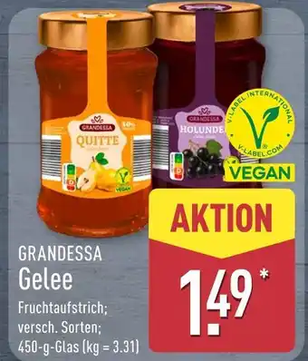 Aldi Nord Grandessa quitte gelee Angebot
