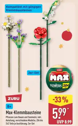 Aldi Nord Zuru max-klemmbausteine Angebot