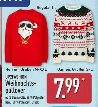 Aldi Nord Up2fashion weihnachtspullover herren Angebot