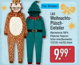 Aldi Nord L&d weihnachts-plüsch-einteiler Angebot