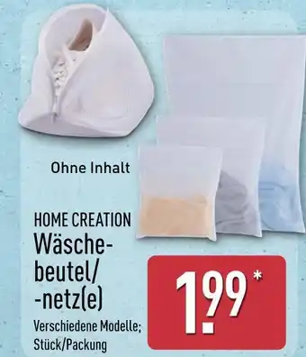 Aldi Nord Home creation wäschebeutel/-netz(e) Angebot