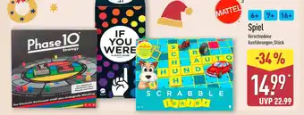 Aldi Nord Mattel spiel Angebot