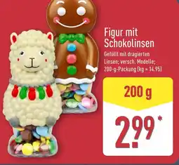 Aldi Nord Figur mit schokolinsen Angebot